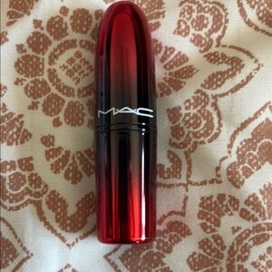 MAC Cosmetics Red Lipstick Creamy Finish Limited Edition Love Me Lipstick